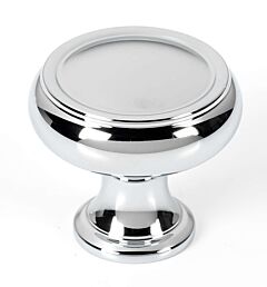 Alno Creations Charlie's Knob 1-1/4" (32mm) Overall Length in Polished Chrome
