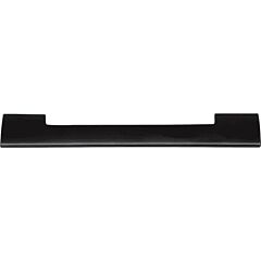 Atlas Homewares Atwood Style 6-5/16" (160mm) Center to Center, Overall Length 7-5/8" (194mm) Matte Black, Cabinet Hardware Pull/Handle