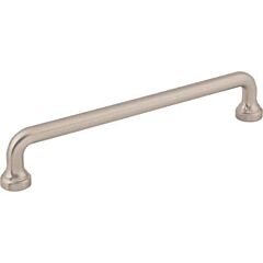 Atlas Homewares Malin Pull Brushed Nickel Transitional 6-5/16" (160mm) Center to Center, 7" (178mm) Length, Cabinet Pull / Handle