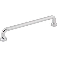 Atlas Homewares Malin Pull Polished Chrome Transitional 6-5/16" (160mm) Center to Center, 7" (178mm) Length, Cabinet Pull / Handle
