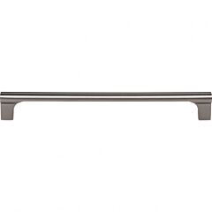 Atlas Homewares Whittier Style 7-9/16" (192mm) Center to Center, Overall Length 8-1/16" (205mm) Slate Cabinet Hardware Pull/ Handle