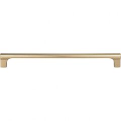 Atlas Homewares Whittier Style 8-13/16" (224mm) Center to Center, Overall Length 9-5/16" (236.5mm) Warm Brass Cabinet Hardware Pull/ Handle