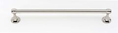 Alno Creations Royale Towel Bar 18" (457mm) Center to Center, Overall Length 20" in Polished Nickel