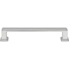 Atlas Homewares Sweetbriar Lane 5-1/16" (128mm) Center to Center, Overall Length 5-3/4" (146mm), Polished Chrome Cabinet Hardware Pull / Handle
