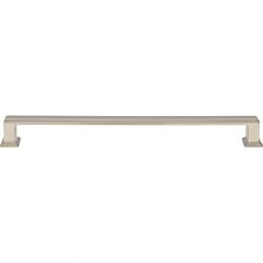 Atlas Homewares Sweetbriar Lane 8-13/16" (224mm) Center to Center, Overall Length 9-9/16" (242.5mm), Polished Nickel Cabinet Hardware Pull / Handle