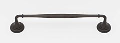 Alno Charlie's Collection Towel Bar 12" (305mm) Hole Centers,14" (356mm) Overall Length in Chocolate Bronze Finish