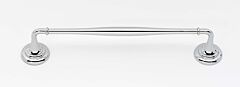 Alno Charlie's Collection Towel Bar 12" (305mm) Hole Centers,14" (356mm) Overall Length in Polished Chrome Finish