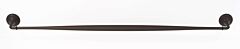 Alno Charlie's Bath Towel Bar 30" (762mm) Hole Centers, 32" (813mm) Overall Length in Chocolate Bronze Finish