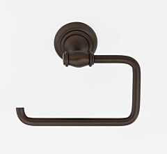 Alno Charlie's Bath SIngle Post Tissue Holder 5-1/2" (140mm) Overall Length in Chocolate Bronze Finish