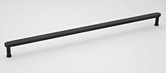 Alno Moderne Collection 18" (457mm) Center Holes Appliance Pull 18-3/4" (476mm) Length in Matte Black Finish