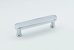 Alno Moderne Collection 3" (76mm) Center Holes Cabinet Pull 3-3/4" (96mm) Length in Polished Chrome Finish