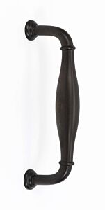 Alno Charlie's Collection 3" (76mm) Center to Center Cabinet Pull 3-5/8" (92mm) Length in Chocolate Bronze Finish