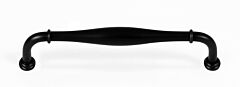 Alno Charlie's Collection 6" (152mm) Center to Center Cabinet Pull 6-5/8" (168.5mm) Length in Matte Black Finish