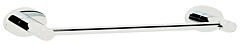 Alno Contemporary Collection 12" (305mm) Center to Center Towel Bar 14-5/16" (363.5mm) Length in Polished Chrome Finish