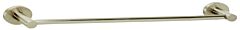 Alno Contemporary Collection 24" (610mm) Center to Center Towel Bar 26-5/16" (668.5mm) Length in Satin Nickel Finish