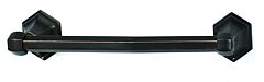 Alno Nicole Series 12" (305mm) Center to Center Towel Bar 14-1/4" (361.5mm) Length in Barcelona Finish