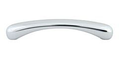 Atlas Homewares Bridge Pull Contemporary Style 3-3/4 Inch (96 mm ) Center to Center, Overall Length 4.25" Polished Chrome, Cabinet Hardware Pull / Handle
