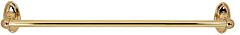 Alno Classic Series 18" (457mm) Center to Center Towel Bar 19-3/4" (501.5mm) Length in Polished Brass Finish