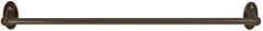 Alno Classic Series 24" (610mm) Center to Center Towel Bar 25-3/4" (654mm) Length in Barcelona Finish