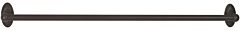 Alno Classic Series 30" (762mm) Center to Center Towel Bar 31-3/4" (806.5mm) Length in Bronze Finish