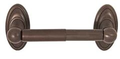 Alno Classic Series Adjustable 6-1/4" (158.5mm) to 8-3/4" (222mm) Length Spring Bar Tissue Holder, 3" (76mm) Projection in Chocolate Bronze Finish