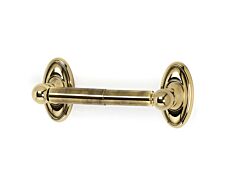 Alno Classic Series Adjustable 6-1/4" (158.5mm) to 8-3/4" (222mm) Length Spring Bar Tissue Holder, 3" (76mm) Projection in Polished Antique Finish