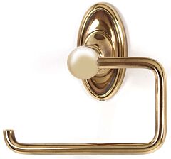 Alno Classic Series 5-1/2" (140mm) Length C Post Tissue Holder 3-1/4" (82mm) Projection in Polished Antique Finish