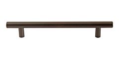 Atlas Homewares Linea Rail Pull Modern Style 6-1/4 Inch (160mm ) Center to Center, Overall Length 8.75" Aged Bronze, Cabinet Hardware Pull / Handle