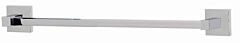 Alno Contemporary Series 18" (457mm) Center to Center 19-7/8" (504.5mm) Length Single Towel Bar 2-1/4" (57mm) Projection in Polished Nickel Finish