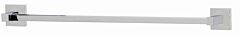 Alno Contemporary Series 24" (610mm) Center to Center 25-7/8" (657mm) Length Single Towel Bar 2-1/4" (57mm) Projection in Polished Nickel Finish