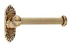 Alno Ribbon & Reed 6-3/16" (157.5mm) Length Single Post Tissue Holder 3-7/16" (87mm) Projection in Polished Antique Finish