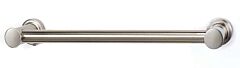 Alno Infinity Collection 12" (305mm) Center to Center Single Towel Bar 13-1/2" (343mm) Length in Satin Nickel Finish
