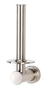 Alno Infinity Collection 6-3/4" (171.5mm) Length Drop Down Reserve Tissue Holder 2-3/16" (56mm) Projection in Satin Nickel Finish