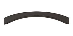 Atlas Homewares Sleek Pull Contemporary Style 5 Inch (128 mm ) Center to Center, Overall Length 6" Modern Bronze, Cabinet Hardware Pull / Handle