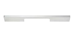 Atlas Homewares Arches Pull Contemporary Style 7-5/8 Inch (192 mm ) Center to Center, Overall Length 9.875" Matte Chrome, Cabinet Hardware Pull / Handle Rok Hardware Wholesale