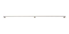 Atlas Homewares Round 3 Point Pull Contemporary Style 2x 17-5/6 Inch (452.97mm) Center to Center, Overall Length 35-1/2 in. Stainless Steel, Cabinet Hardware Pull / Handle