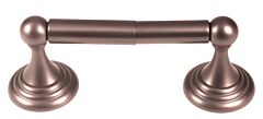 Alno Embassy Adjustable Horizontal Spring Bar Toilet Paper Holder, Chocolate Bronze