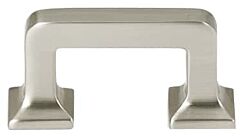 Alno Millenium 1 1/2 Inch Center to Center, 2 1/8 Inch Overall Length Satin Nickel Cabinet Hardware Pull / Handle
