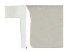 Alno Tab Pulls 1 1/2 Inch Center to Center, 2 Inch Overall Length Polished Chrome Cabinet Hardware Pull / Handle