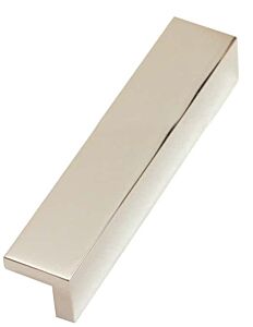 Alno Tab Pulls 6 Inch Center to Center, 6 1/2 Inch Overall Length Polished Nickel Cabinet Hardware Pull / Handle