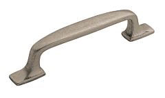 Highland Ridge 3-3/4 in (96 mm) Center-to-Center Aged Pewter Cabinet Pull