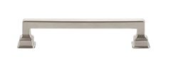 Atlas Homewares Ericka Style 18" (457mm) Center to Center, Overall Length 19-3/16" (487.5mm) Polished Chrome, Appliance Pull/Handle