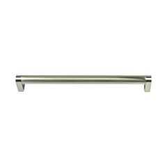 Allen Liso Antique Nickel 8 7/8 Inch (224mm) Center to Center, Overall Length 9 1/4 Inch (234mm) Cabinet Hardware Pull / Handle, Zen