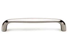 Alno Creations Ada 6" (152mm) Center to Center, Overall Length 6-1/2" Polished Nickel Cabinet Pull/Handle
