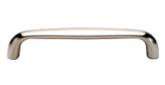 Alno Creations Ada 6" (152mm) Center to Center, Overall Length 6-1/2" Satin Nickel Cabinet Pull/Handle
