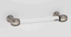 Alno Acrylic Collection 3-1/2" (89mm) Center to Center Cabinet Pull 4-1/4" (108mm) Length in Satin Nickel Finish