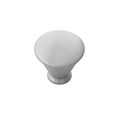 Facette Stainless Steel 1-1/4 Inch (32 mm) Diameter, Belwith Keeler Cabinet Hardware Knob