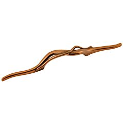 Amaranta Antique Rose Gold 3-3/4 Inch (96mm) Center to Center, Overall Length 9-1/2 Inch, Belwith Keeler Cabinet Hardware Pull/Handle