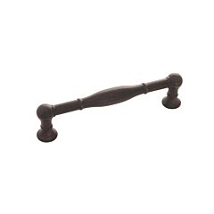 Fuller Vintage Bronze 5-1/16 Inch (128mm) Center to Center, Overall Length 5-3/4 Inch, Belwith Keeler Cabinet Hardware Pull/Handle