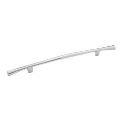 Olivet Polished Nickel 8-13/16 Inch (224mm) Center to Center, Overall Length 14 Inch, Belwith Keeler Cabinet Hardware Pull/Handle